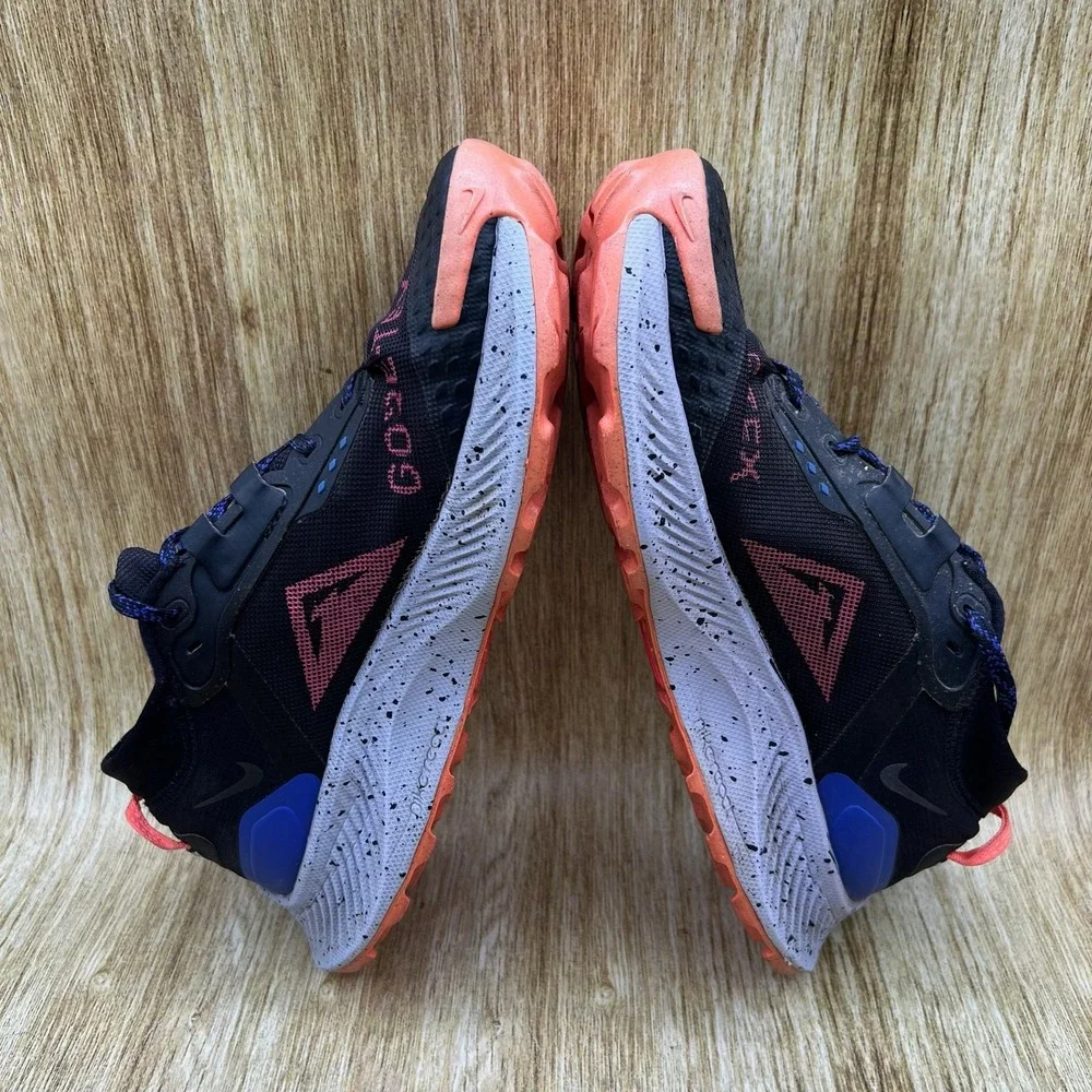 Nike Pegasus Trail 3 Gore-tex Women's Size 9 Black Lapis Bright Mango DC8794-002